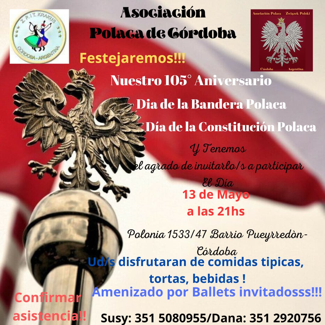 Celebraciones en la Asociación Polaca de Córdoba